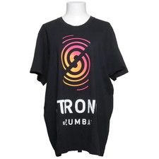 Zumba Wear, T-shirt, Größe: XL/XXL, Schwarz/Mehrfarbig, Baumwolle, Print #q8S