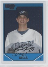 2007 Bowman Draft Chrome Draft Picks Brad Mills #BDPP56 0b9