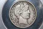 1900-O Barber Half Dollar - ANACS F15 - Better Date - Cert #7870374