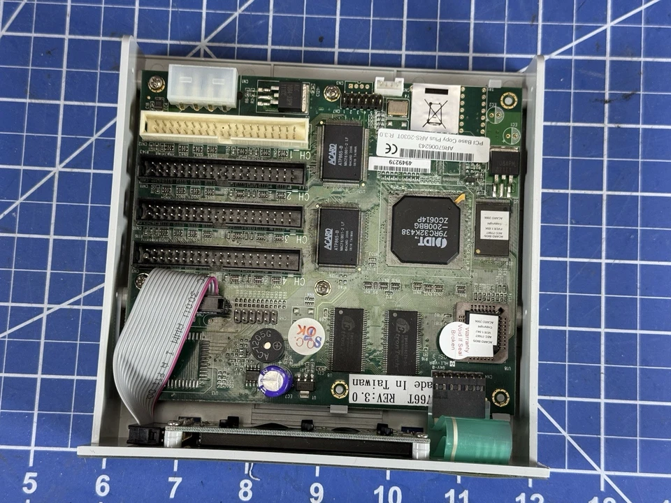 Acard 1 to 3 CD DVD Burner Disc Duplicator Controller + SATA cables - Image 2 of 4