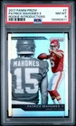 2017 PANINI PRIZM ROOKIE INTRODUCTIONS 2 PATRICK MAHOMES II PSA 8 2611