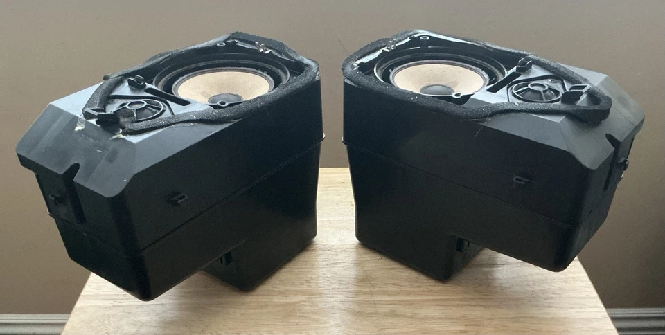 BMW 318is E36 Sedan par de alto-falantes de convés montados no porta-malas traseiro compatível com 1992-1998 - Imagem 3 de 4