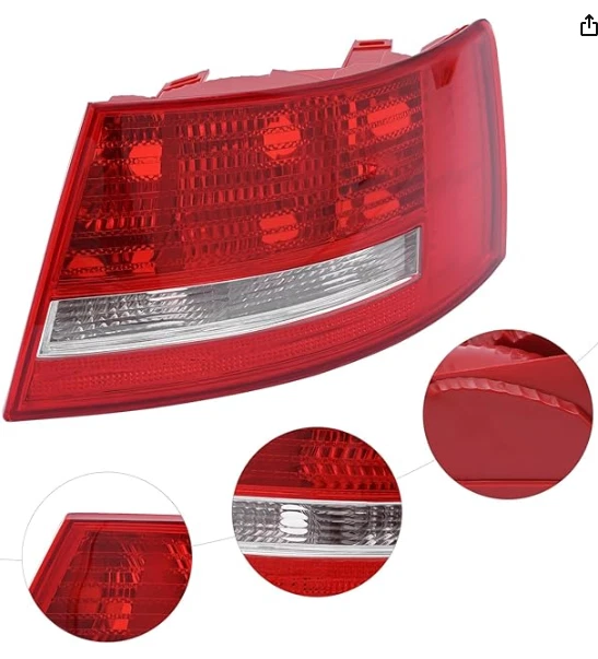 Luz trasera halógena lado derecho pasajero derecho audi a6 s6 a6 quattro 2006-2008 Foto 2 de 4