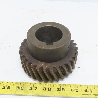 B061635 Beval Gear 30 Tooth 2'' Keyed Bore 1-1/2'' Wide 3'' Over All Width