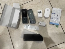 VIDEO DOORBELL CAMERA WIRELESS WITH CHIME, PIR MOTION DETECTOR, 1080P HD, 2.4GHZ