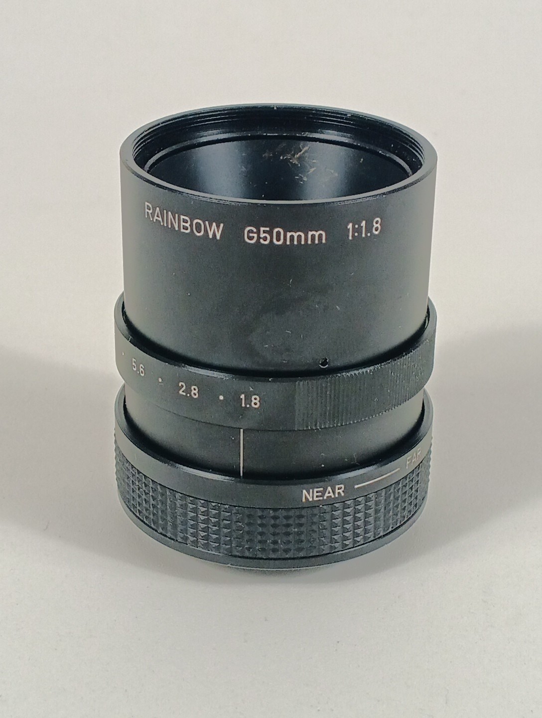Rainbow CCTV G50WI 1" Camera Lens, 1:1.8, 50mm Focal Length, C-Mount