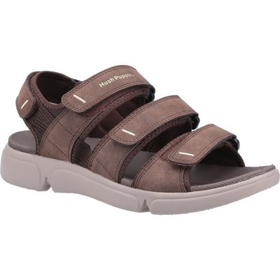 Hush Puppies Raul Multi Band Herren Sandale IN Brown 6 - 12