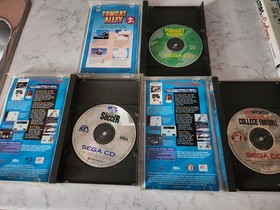 Lot Of 3 Sega CD Games Midnight Raiders, FIFA International Soccer And Bill...