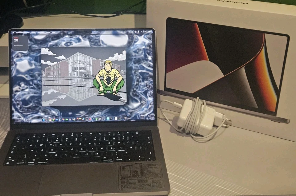 Apple MacBook Pro 14,2 Zoll | M1 Pro | 2021 | 512 GB SSD | 16 GB RAM | SpaceGrey