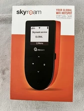 Skyroam Global Personal Wifi Hotspot Virtual SIM Technology Brand New , Unused