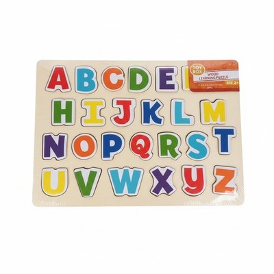 Alphabet A-Z Wood Puzzle 26 Pcs | eBay