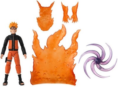 Bandai - Naruto - Anime Heroes: Beyond - Naruto Uzumaki Tailed Beast Cloak Actio