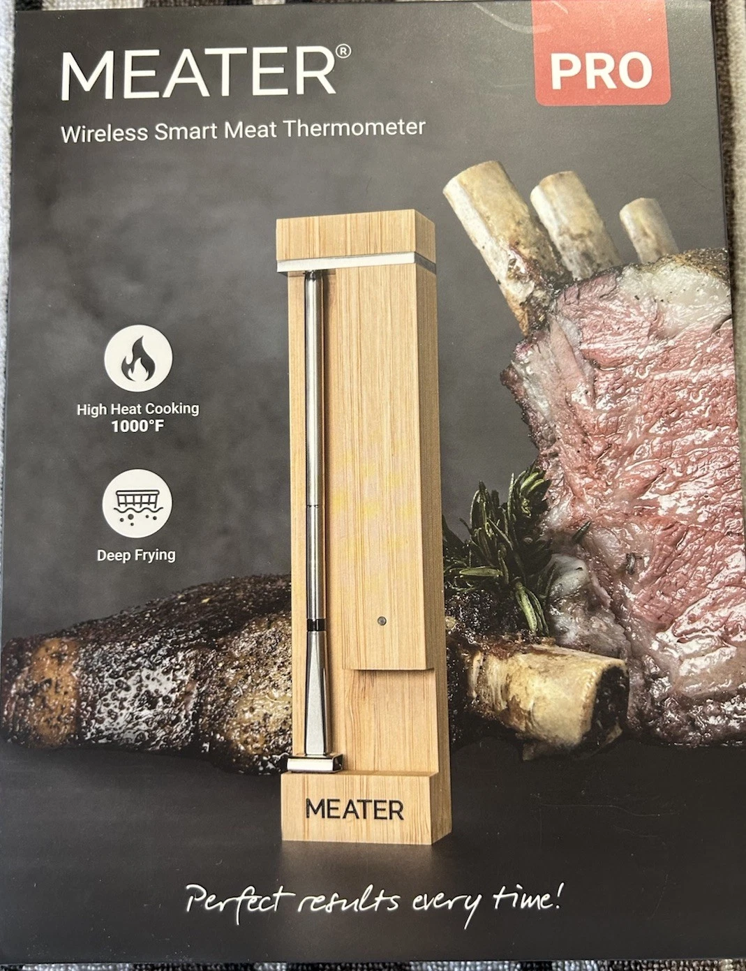 Meater Pro Wireless Smart Meat Thermometer
Opens in a new window or tab
