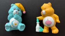 Vintage 2004 Lot Of 20 Care Bear  Cousins 1.5" Cake Toppers 2 PVC Figures TCFC