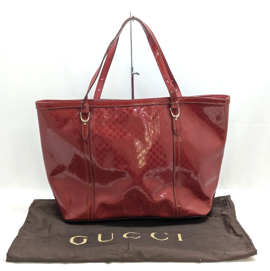 GUCCI レザーバッグ Gucci GG Dollar Calf Blue Interlocking Chain Handbag Leather Bag