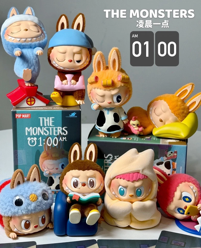 Pre-Order  Authentic The Monsters 1:00 A.m. Series Confirmed Figures Blind Box - Image 4 of 4