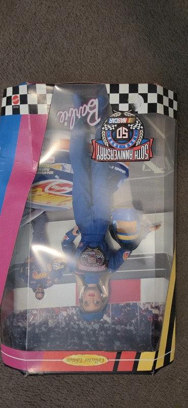 Barbie - 50th Anniversary Nascar Doll - 1998