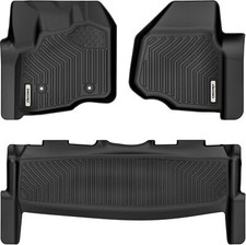 Oedro Floor Mats Tpe Fit For 2012-2016 Ford F-250f-350f-450 Supercrewcrew Cab Oedro Floor Mats Tpe Fit For 2012-2016 Ford F-250f-350f-450 Supercrewcrew Cab
