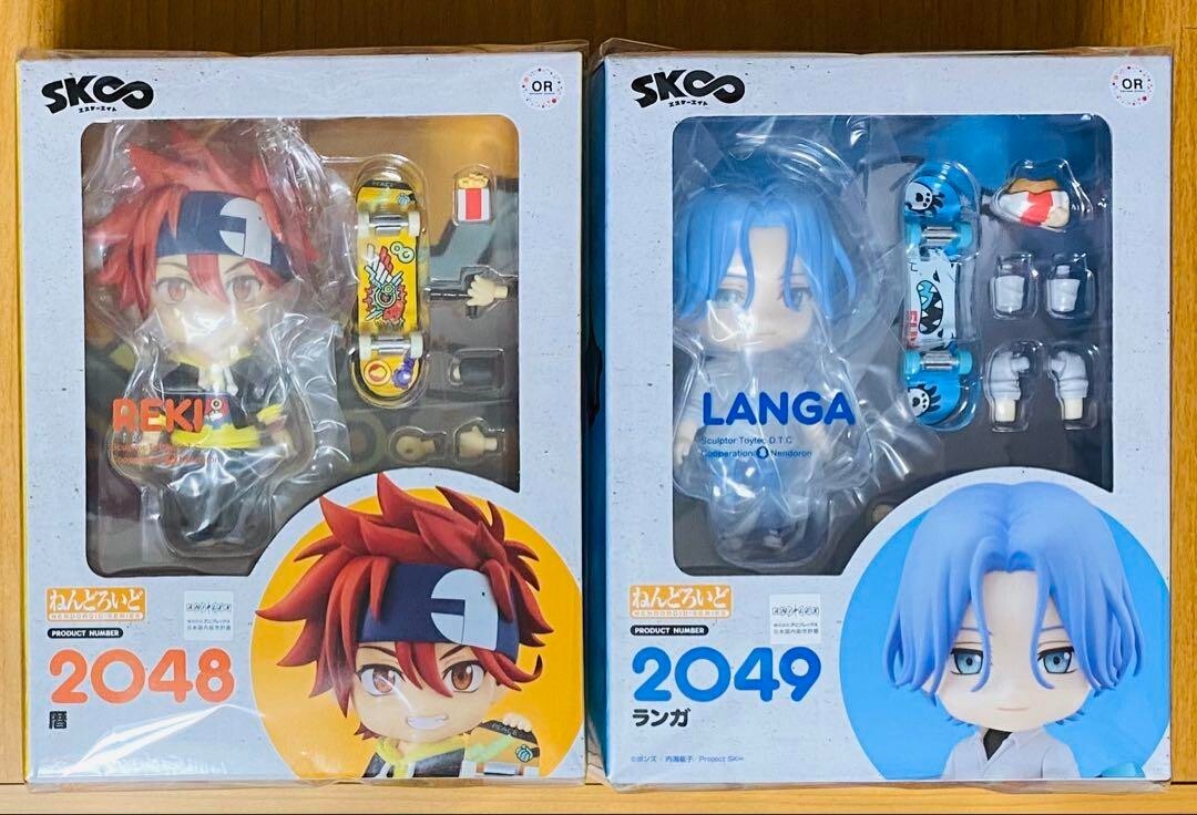 ねんどろいど sk∞ エスケーエイト 暦 2048 REKI Nendoroid SK8 the Infinity Reki Action Figure #2048 Orange