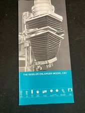BESELER MODEL CB7 ENLARGER ILLUSTRATED DEALER SALES BROCHURE