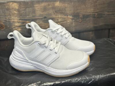 Adidas RapidaSport bounce Kids White Trainers Kids Shoes Adidas RapidaSport bounce Kids White Trainers Kids Shoes
