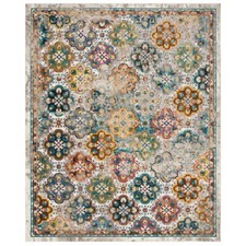 SAFAVIEH Aria Collection ARA161E Beige / Multi Rug