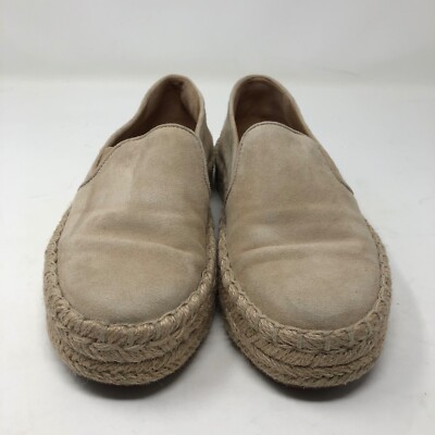 Vince Upton Espadrilles Platform Flats Womens 5 Cappuccino  display picture 3