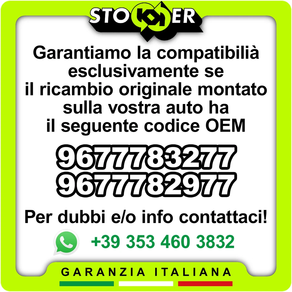 Sensore Parcheggio Assistito Anteriore Posteriore Ultrasonico CITROEN C3 II 3PIN - Immagine 2 di 4