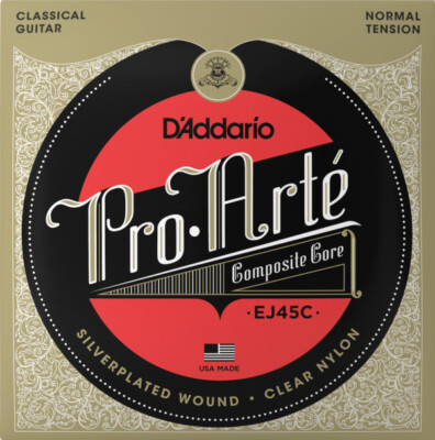 D'Addario EJ45C Composite - normal tension - Saiten für Konzertgitarre
