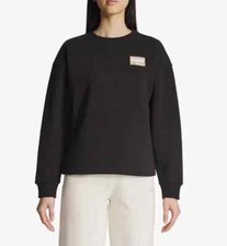 NWT PUMA Women's Fleece Crewneck Sweatshirt, Black