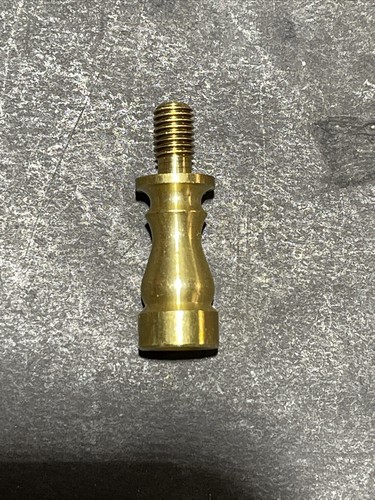 LAMP HARP ~ SHADE RISER ~ Solid Turned Brass ~ 1
