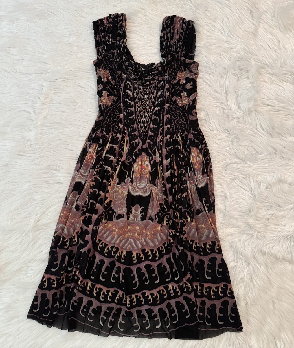 Vivienne Tam Dragon Print Dress Mesh Nylon 90s Vtg Size 2 | eBay Vivienne Tam Dragon Print Dress Mesh Nylon 90s Vtg Size 2 | eBay