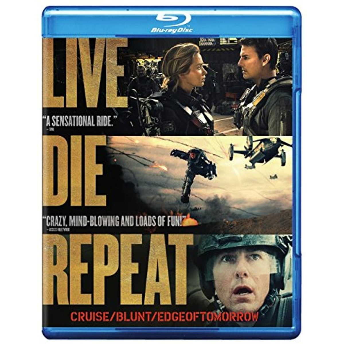 AD-LIVE 2014　2016 DVD　Blu-ray Live Die Repeat: Edge of Tomorrow (Blu-ray, 2014) for sale online