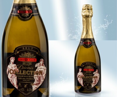 Sekt ''Dionis Brut'' weiss trocken ''Дионис Брют'' белое сухое 750мл 12%