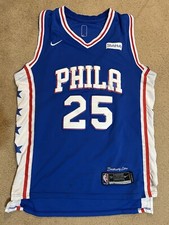 Ben Simmons Philadelphia 76ers 25 Nike Jersey Mens Sz 50 Length 4 RARE