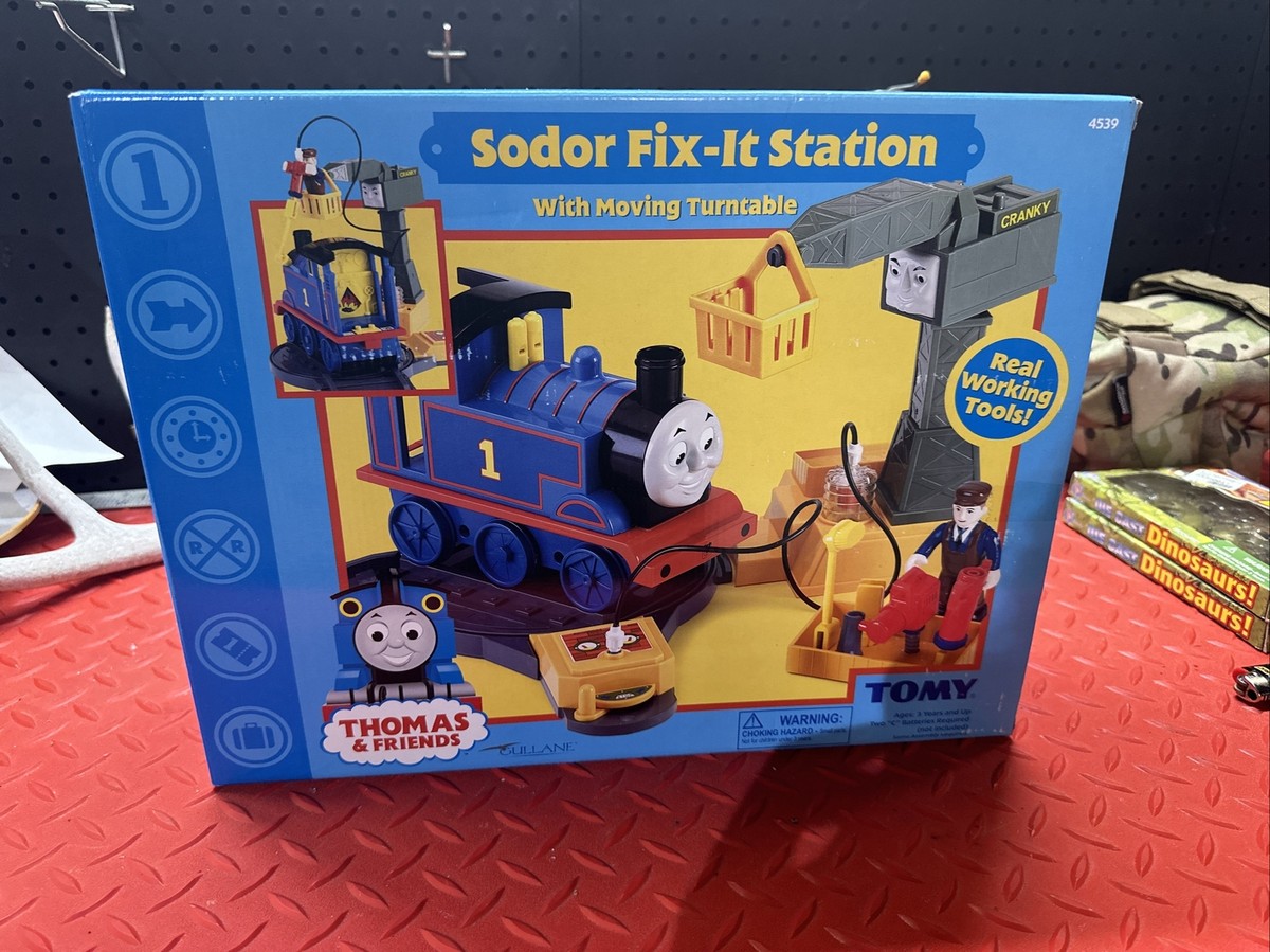Vintage Gullane Tomy Thomas Friends Sodor Fix It Station w