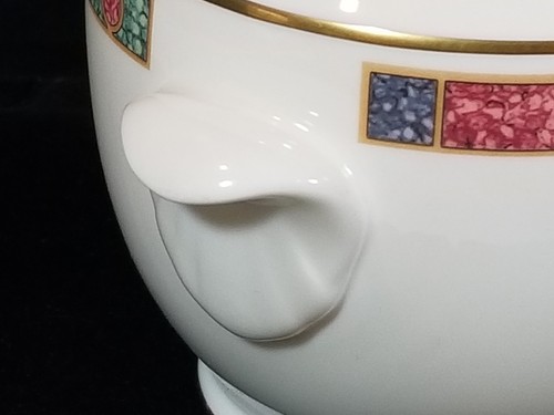 Pfaltzgraff Cabouchon Bone China Sugar Bowl Dish Lidded MINT - Picture 5 of 8