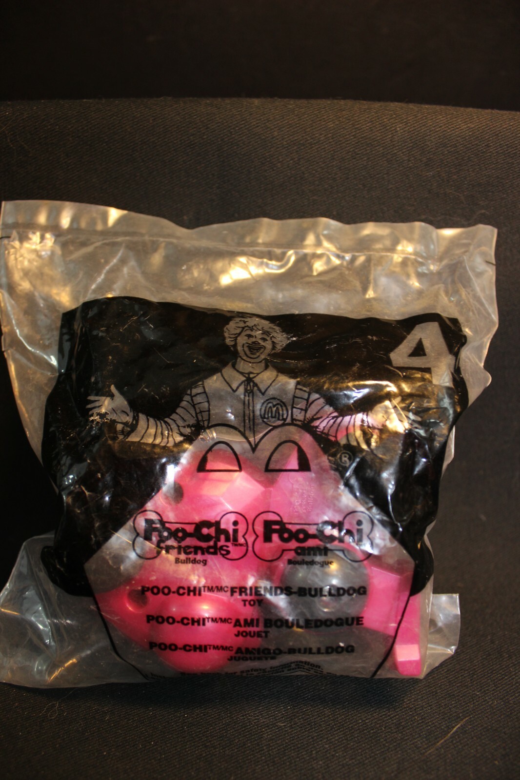 McDonalds Happy Meal - Robo-Chi Pets - Poo-Chi Bull dog - #4 - 2002