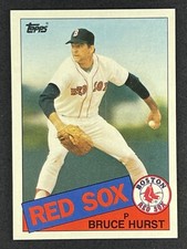 Bruce Hurst #451 1985 Topps Boston Red Sox