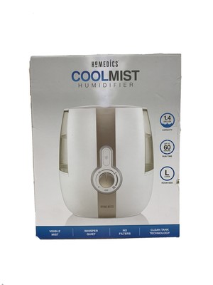 HoMedics Cool Mist Ultrasonic Whisper-Quiet Total Comfort Humidifier