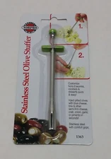 Bar Cocktail & Garnish STAINLESS STEEL PITTED OLIVE STUFFER for Blue Cheese 