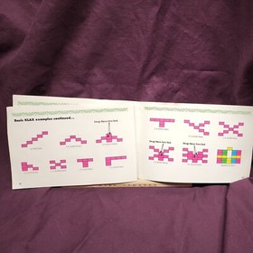 KLAX 1990 NES Instruction Manual Booklet Tengen Nintendo 