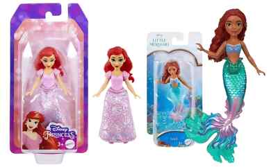 Disney Princess 2-Pack Small Dolls by Mattel: Ariel The Little  Mermaid🆕