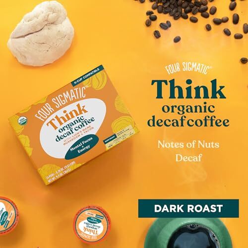 Four Sigmatic Mushroom Coffee K-Cups | Organic Assorted Flavor Names , Sizes - Picture 40 of 42