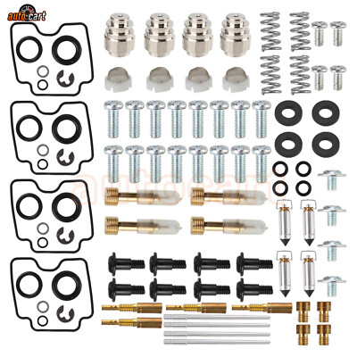 【まとめ売り】水星系キット4体 4pcs Carburetor Rebuild Kit For 2000 2001 2002 2003 2004 Suzuki