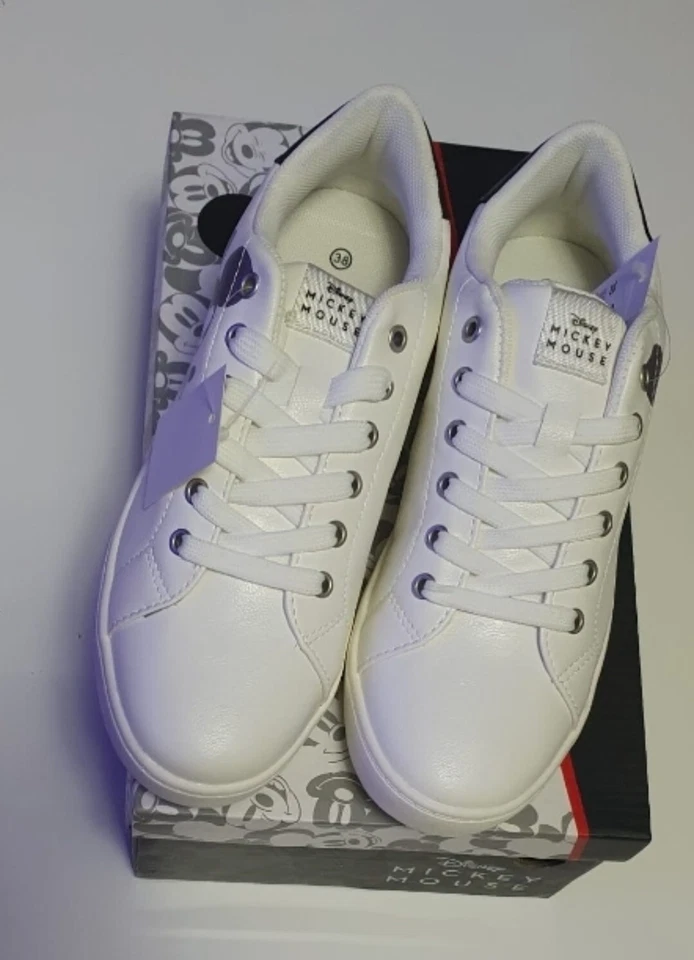 Womens Mickey Mouse Trainers - Image 2 of 2