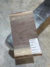 Black Walnut Slab #1901, live edge slab, unfinished, free shipping