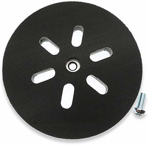Poweka - Disco abrasivo 150 mm per levigatrice orbitale Bosch GEX 150 AC, (l1k)