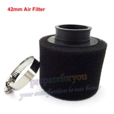 Filtro aria spugna schiuma 42mm per pit dirt bike ATV quad 150cc GY6 ciclomotore scooter