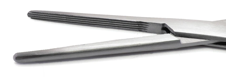 10x Pinzas de abrazadera de tubo de cierre grueso 6,25" herramientas quirúrgicas dentadas verticales Foto 4 de 4